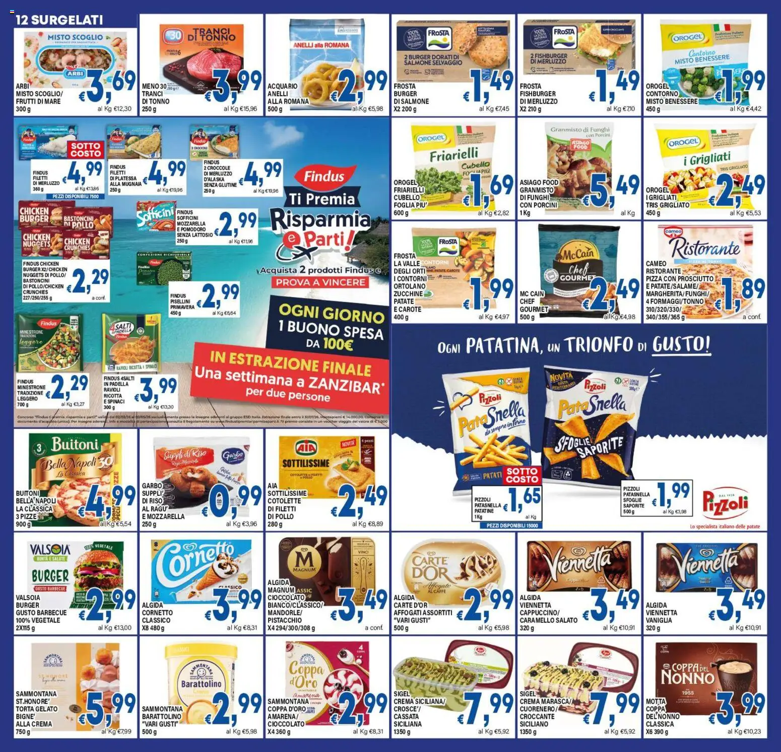 Volantino DEM del 17.03.2026 | Pagina: 12 | Prodotti: Caffè, Pollo, Carote, Tonno