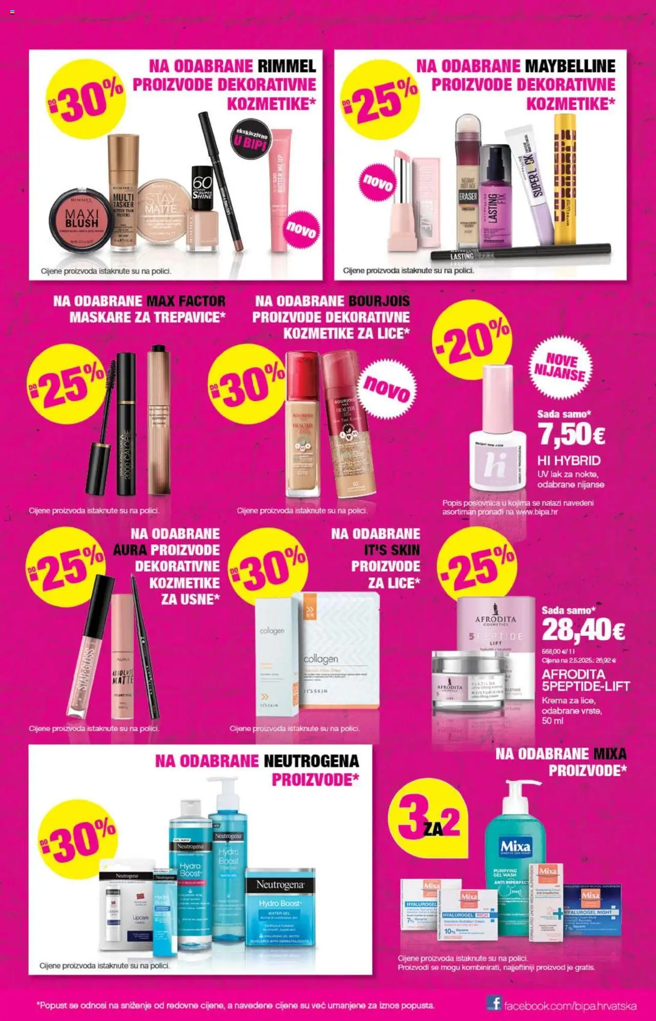 Bipa katalog | vrijedi od 18.09.2025 | Stranica: 7 | Proizvodi: Krema, Finish, Maybelline