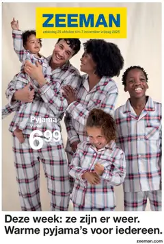 Zeeman folder - Voorbeeld van een folder van Zeeman, geldig van 25.10.2025