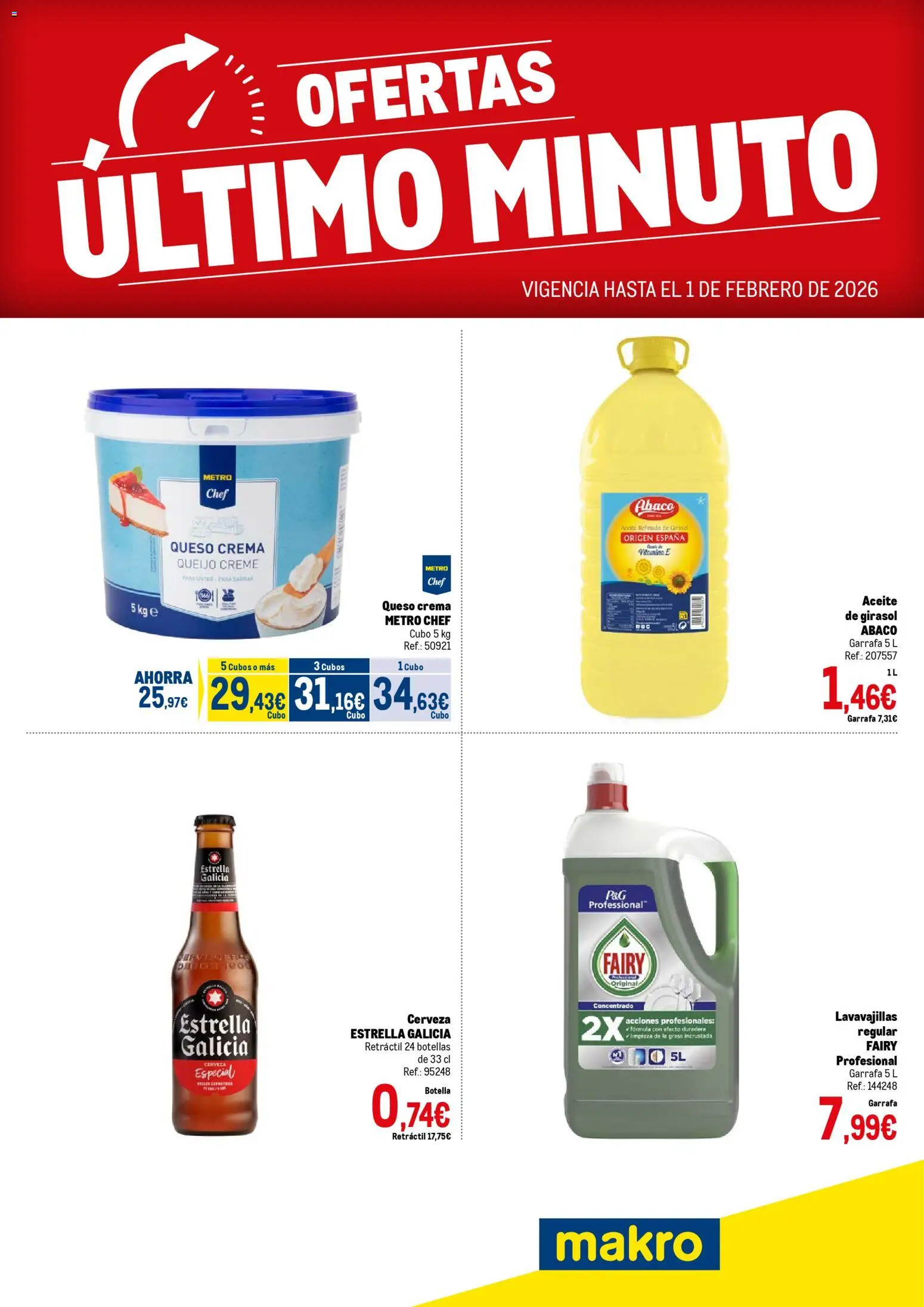 Makro - Ofertas Último minuto Norte │ válido desde el 22.01.2026 | Página: 1