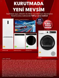 17.10.2025 tarihinden itibaren geçerli olan Vestel kataloğu önizlemesi | Sayfa: 4