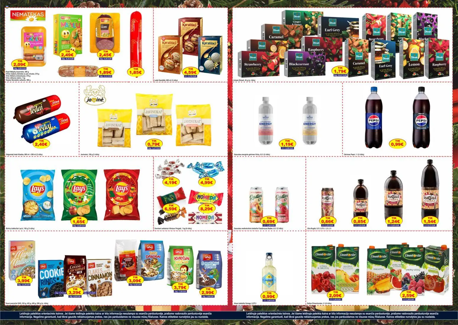 AVS akcijos nuo 17.12.2025 | Puslapis: 2 | Prekių: Ledai, Vištienos, Sultys, Arbata