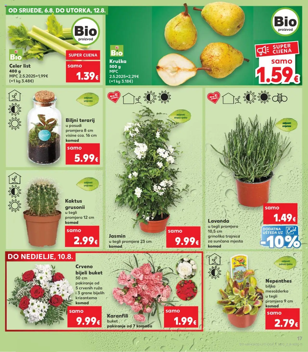 Kaufland katalog | vrijedi od 06.08.2025 | Stranica: 17 | Proizvodi: Celer, Kruška