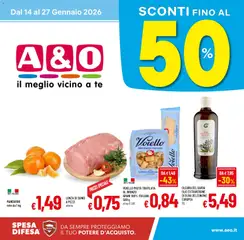 Anteprima del volantino Volantino A&O	 valido a partire dal 14.01.2026