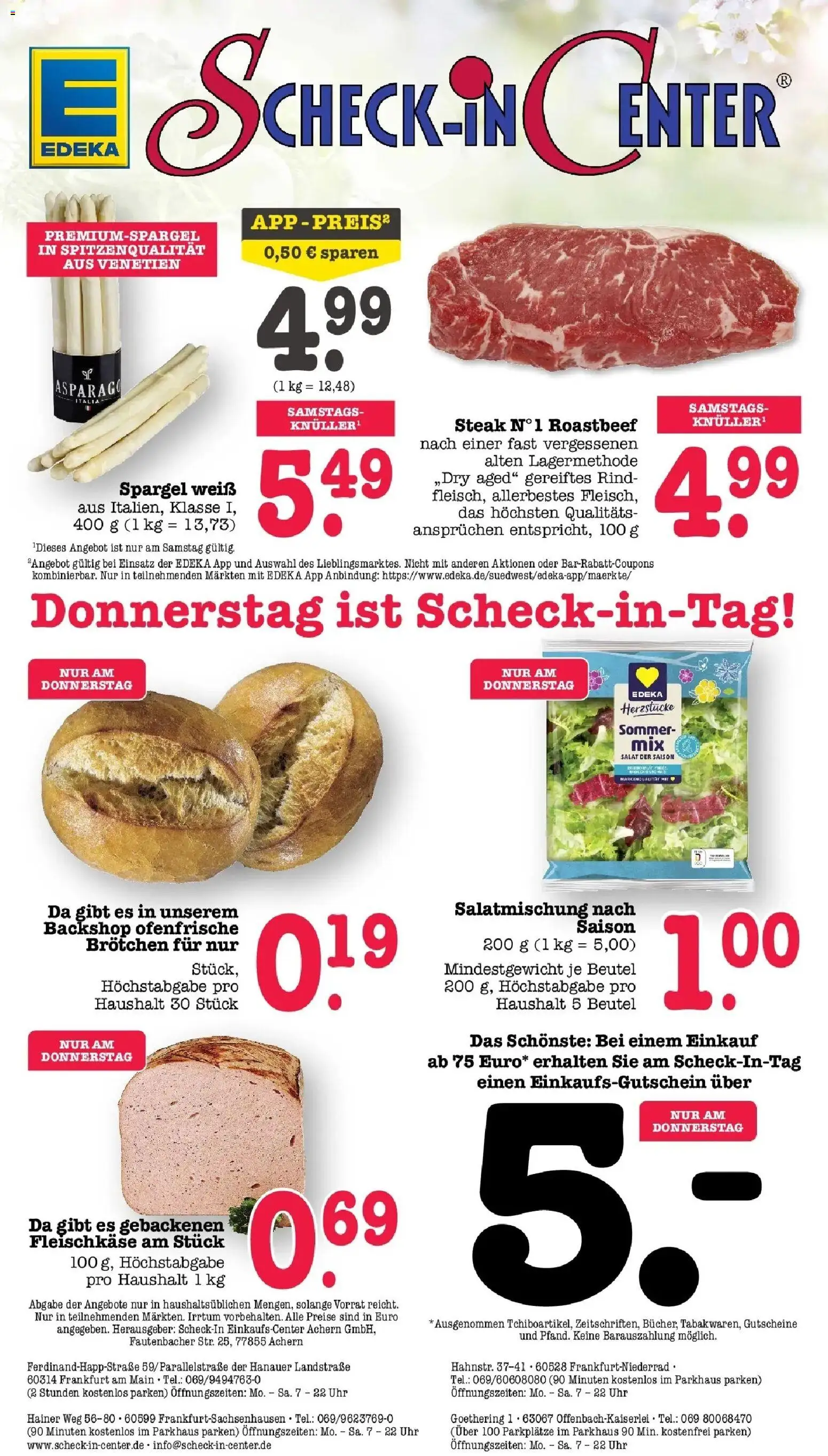 Edeka prospekt Offenbach	 – gültig ab 30.03.2026 | Seite: 79 | Produkte: Ofenfrische, Roastbeef, Steak, Uhr