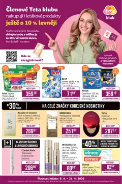 Náhled letáku TETA Drogerie leták - Klub od 09.04.2026