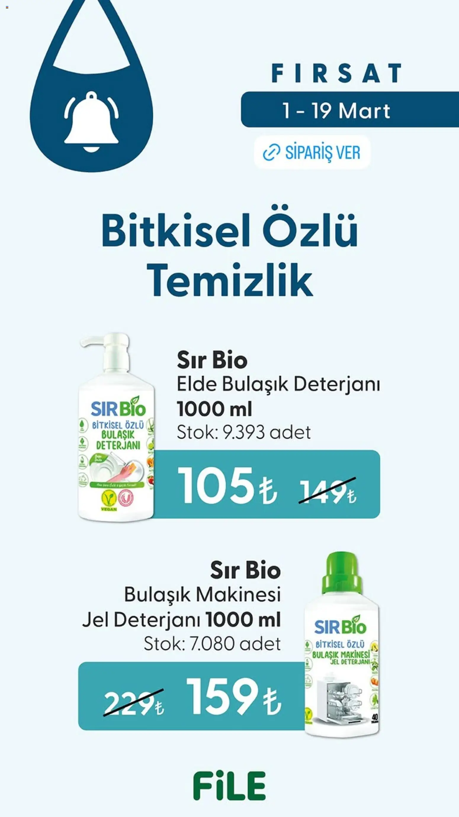 File Market İndirim - 01.03.2026 tarihinden itibaren geçerlidir | Sayfa: 2 | Ürünler: Bulaşık deterjanı, Bulaşık makinesi
