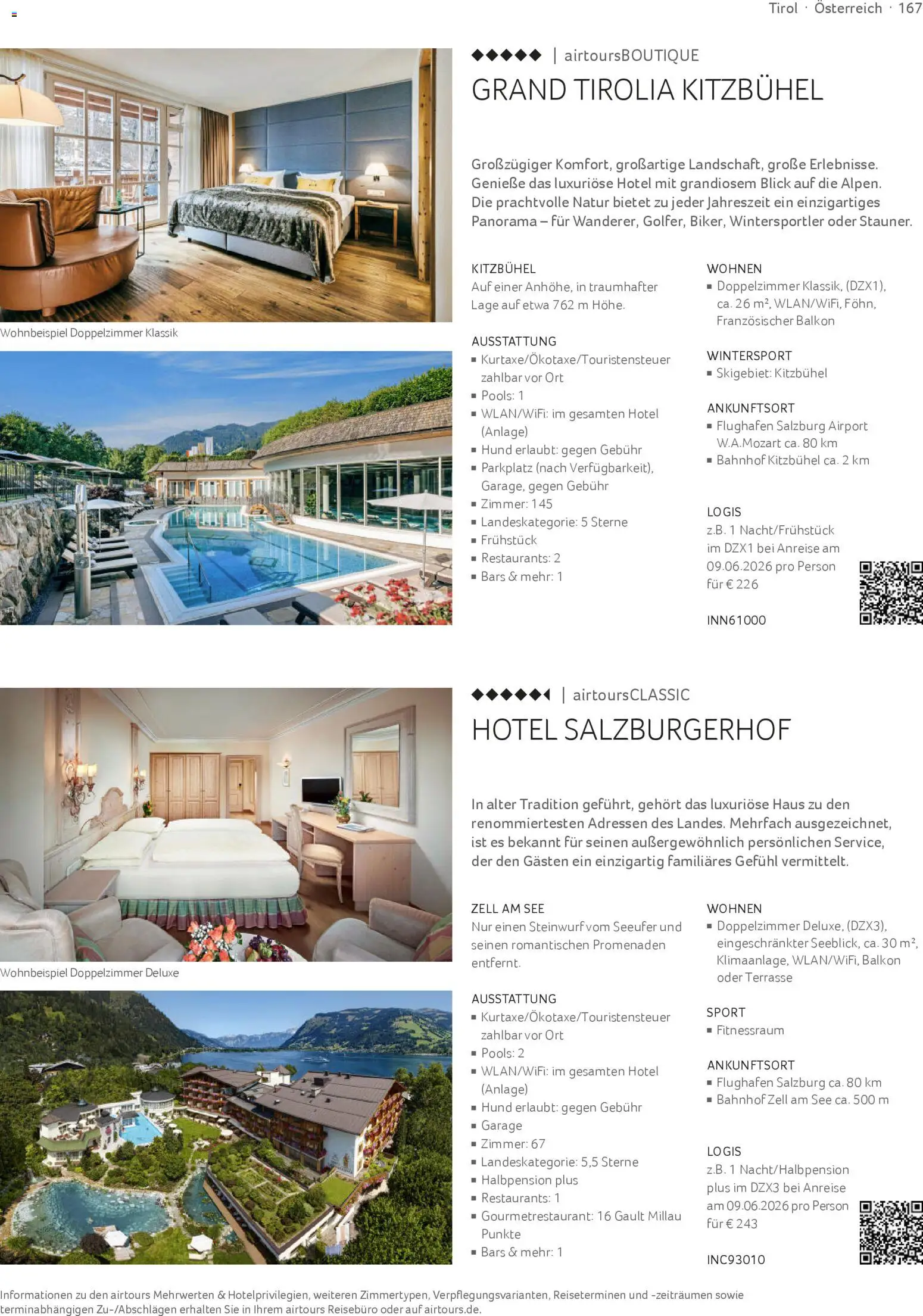 Aida Airtours Erstklassige Europareisen – gültig ab 30.10.2025 | Seite: 167