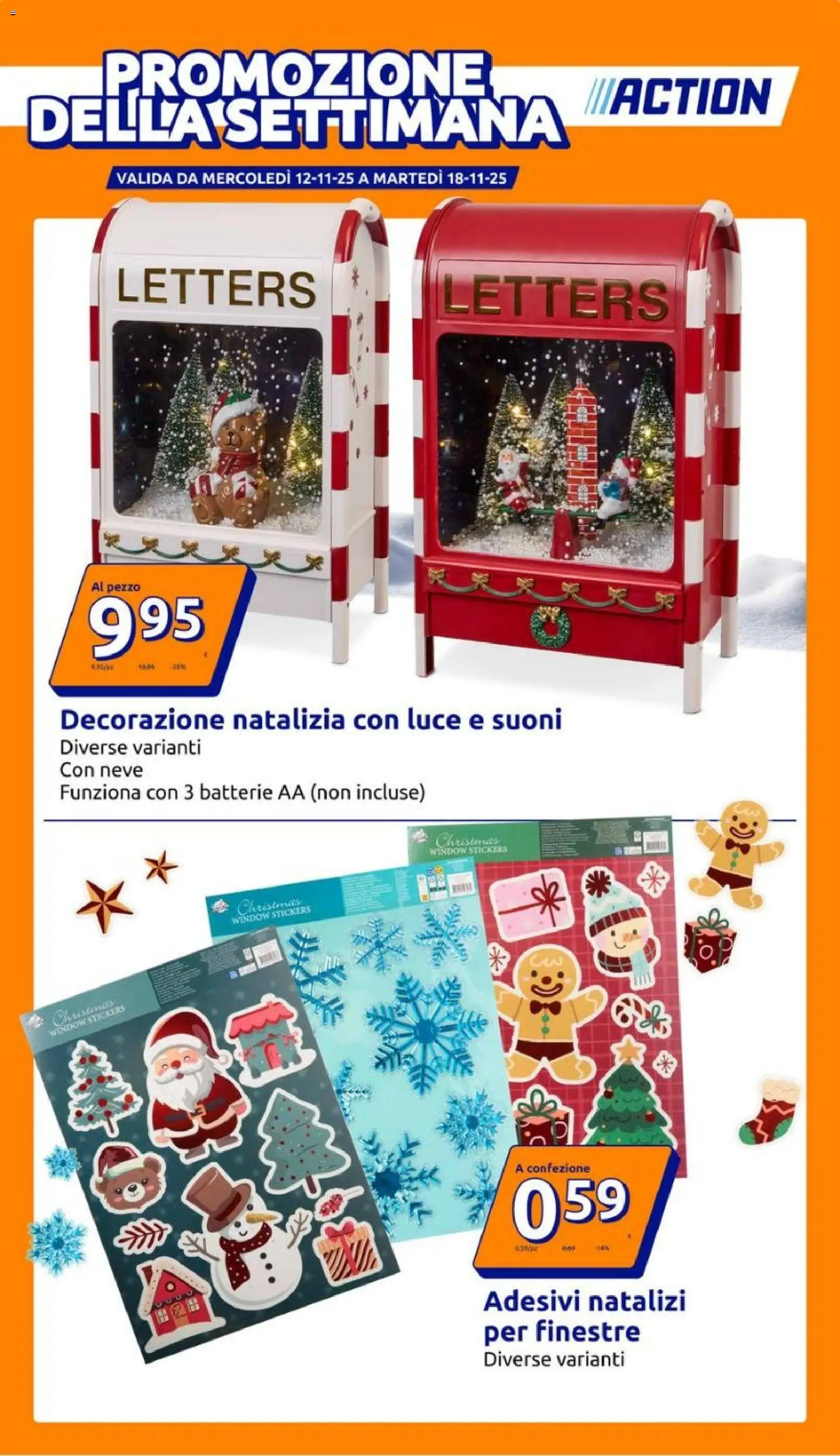 Volantino Action del 12.11.2025 | Pagina: 1 | Prodotti: Batterie