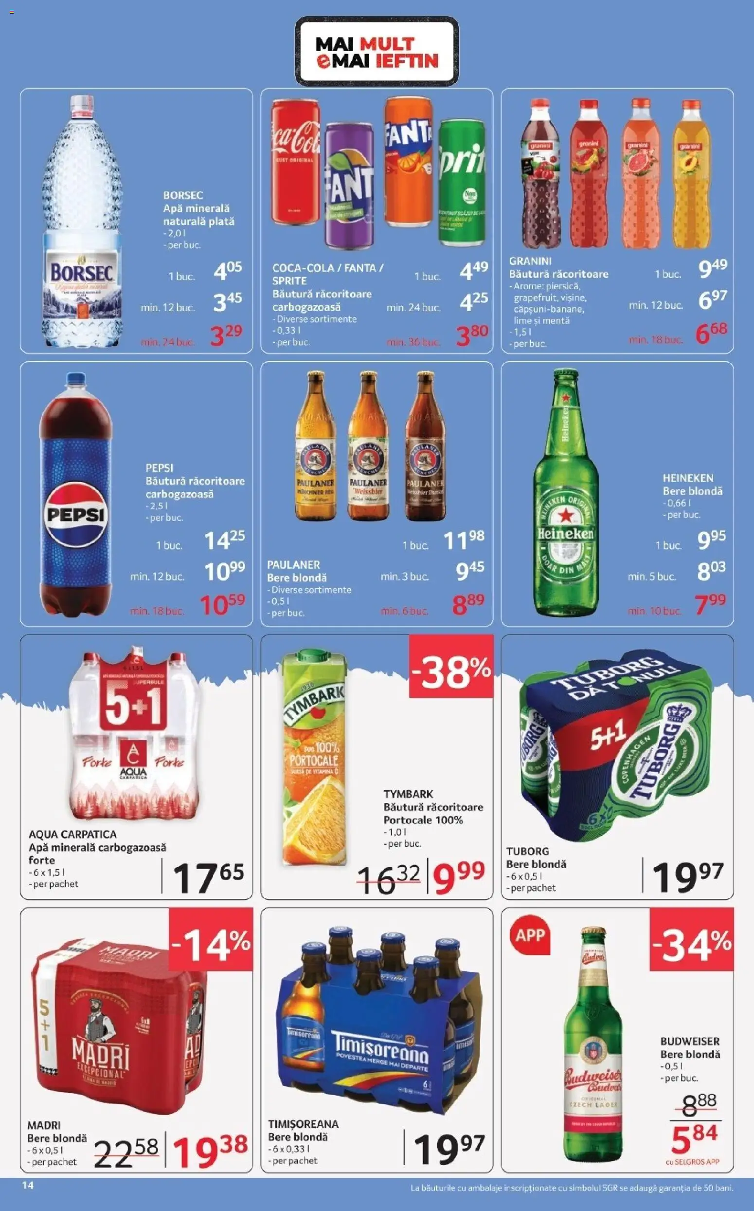 Noul catalog Selgros – valabil de la 20.03.2026 | Pagină: 14 | Produse: Lime, Yazı tahtası kalemi, Bere, Portocale