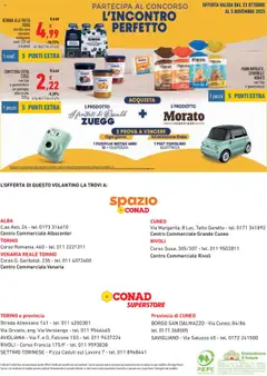 Anteprima del volantino CONFETTURA EXTRA ZUEGG vari tipi e grammature un esempio: albicocche, 320 g valido a partire dal 09.10.2025 | Pagina: 16 | Prodotti: Frutta, Albicocche, Stampa