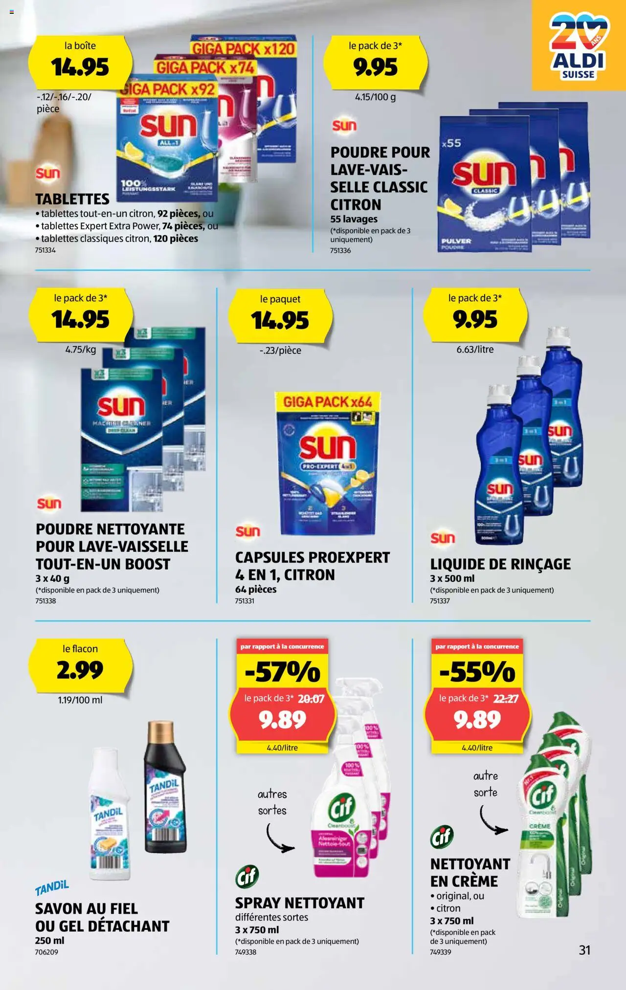 Aldi Aktionen FR – gültig ab 02.10.2025 | Seite: 32 | Produkte: Pulver, Creme