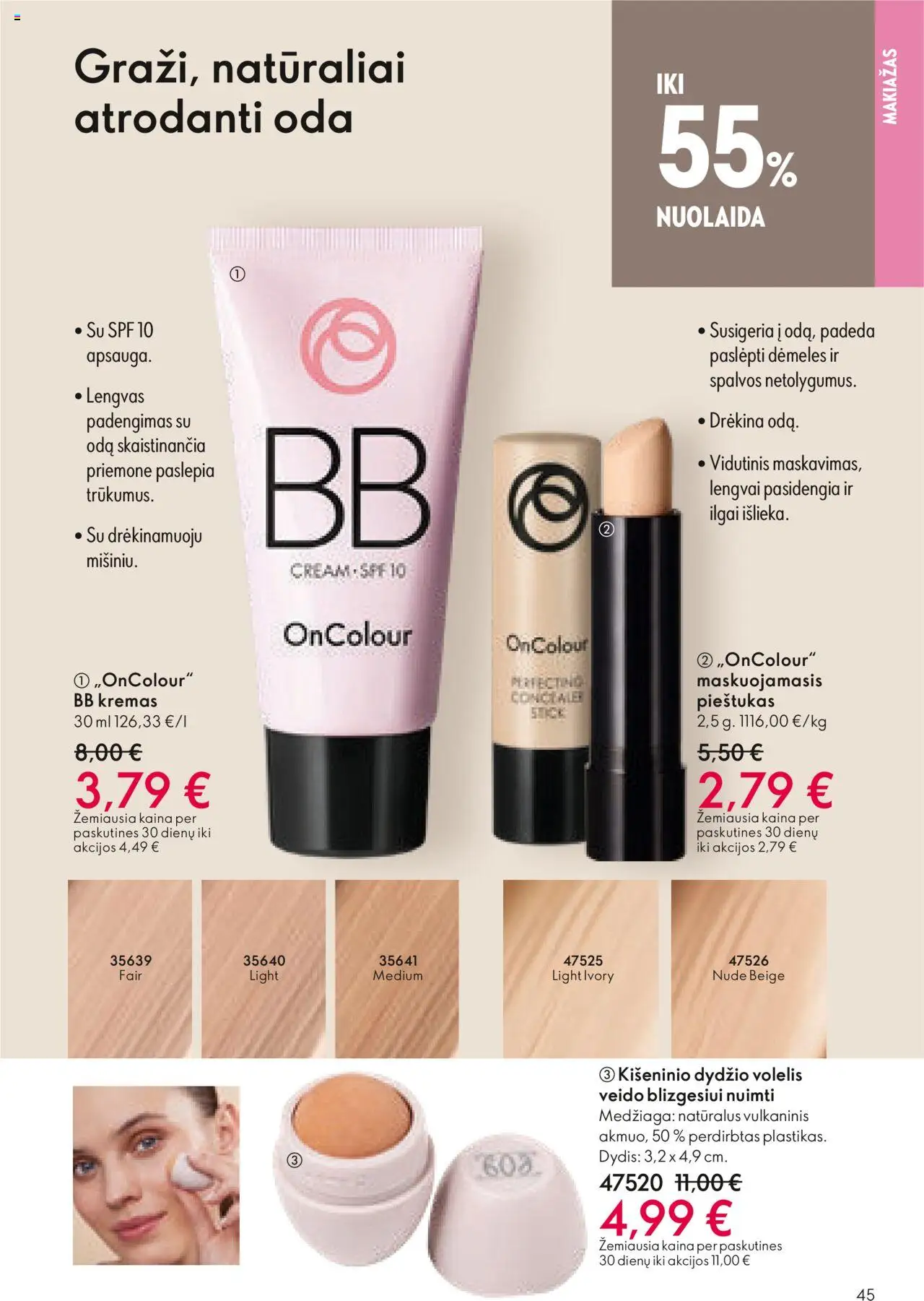 Oriflame akcijos nuo 29.10.2025 | Puslapis: 45 | Prekių: Kremas, Prausiklis