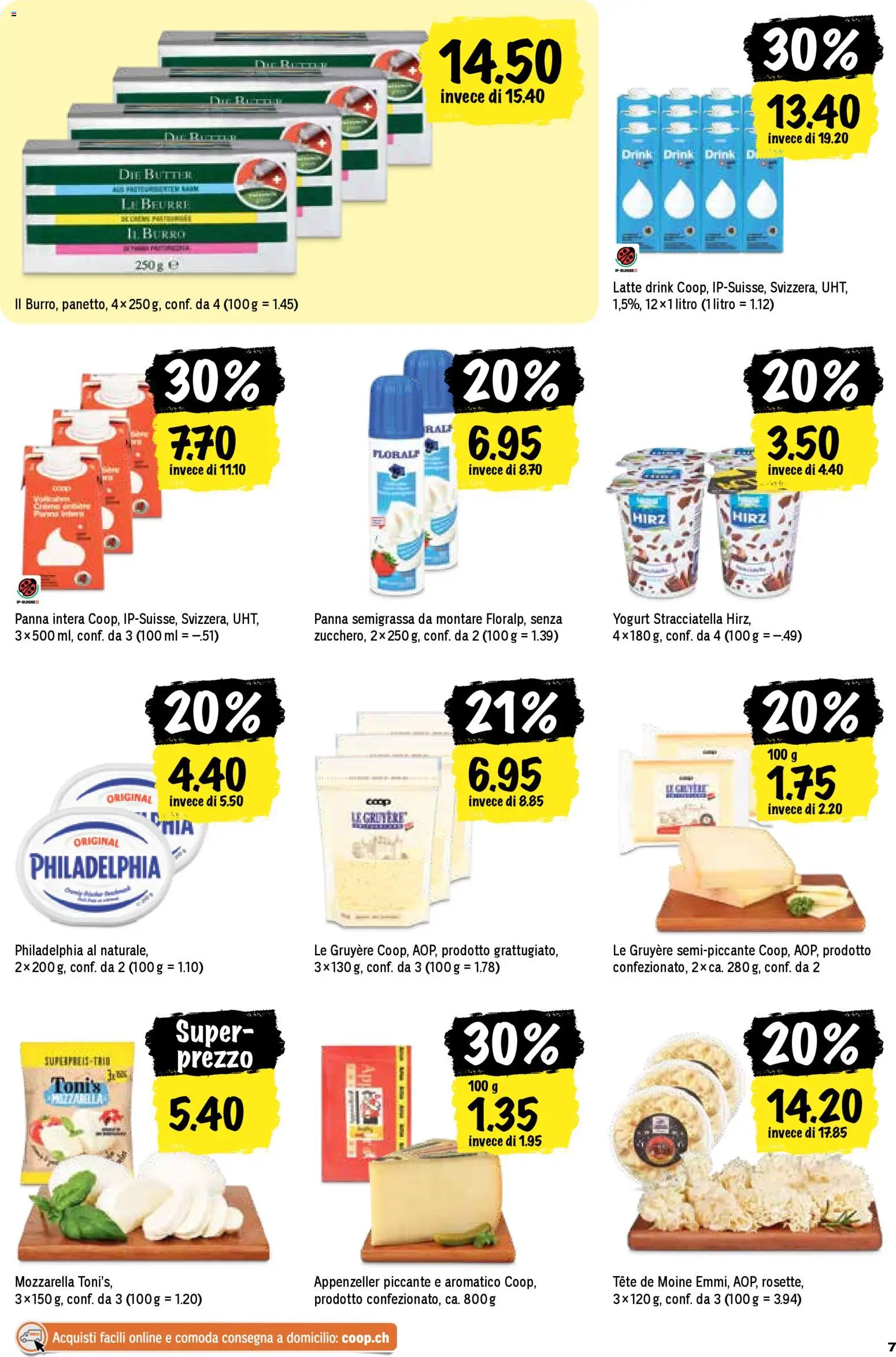 Coop aktionen IT – gültig ab 26.03.2026 | Seite: 7 | Produkte: Butter