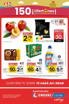Vista previa Eroski - Para conquistarte Center válido desde el 14.08.2025