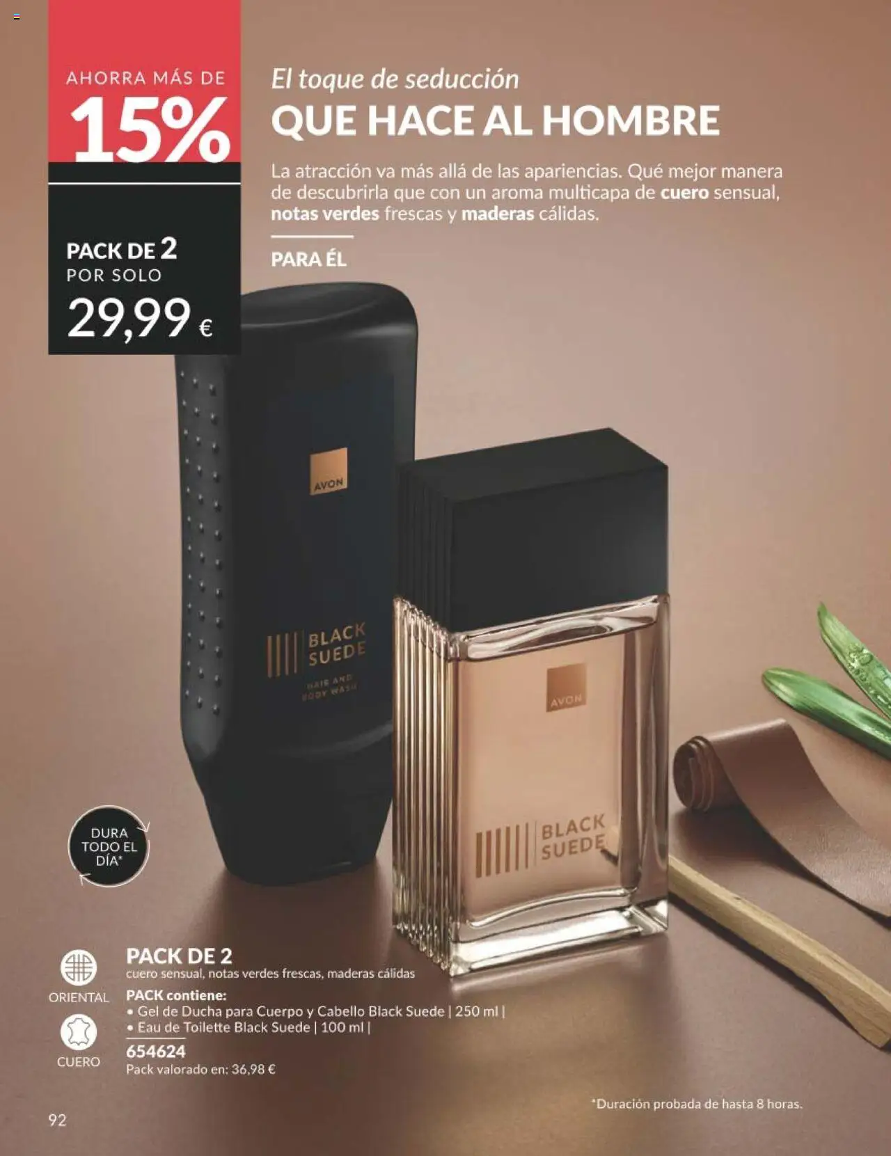 Catálogo AVON campaña 7 │ válido desde el 01.07.2025 | Página: 92 | Productos: Eau de toilette, Gel de ducha, Ducha