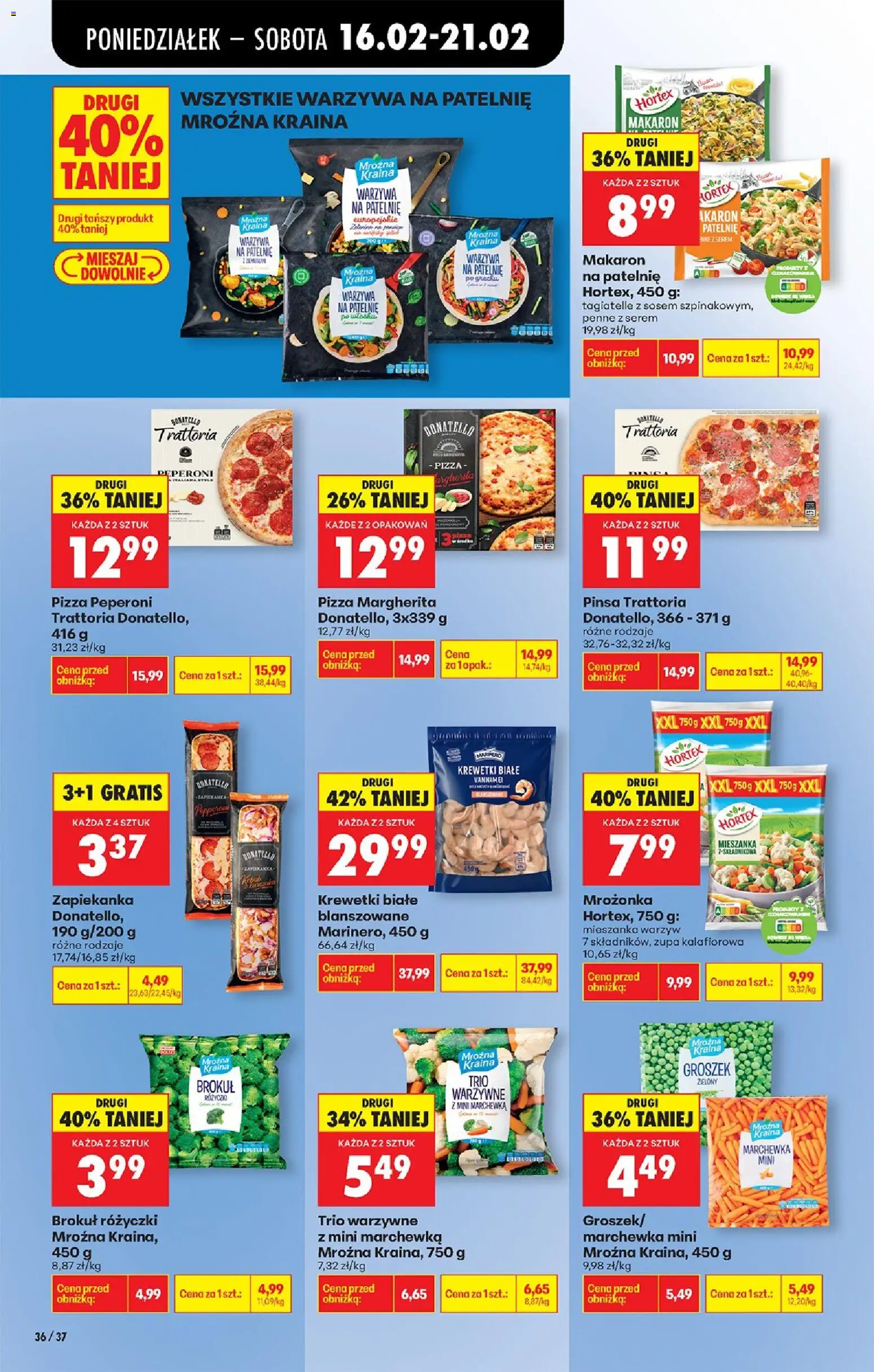 Biedronka Polsko leták od 16.02.2026 | Strana: 46 | Produkty: Penne, Pizza, Pinsa