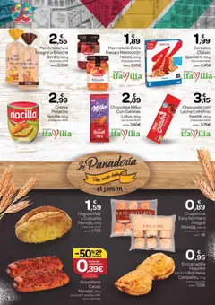 Vista previa Supermercados El Jamón folleto válido desde el 26.03.2026 | Página: 14 | Productos: Pan, Chocolate, Jamón, Panadería
