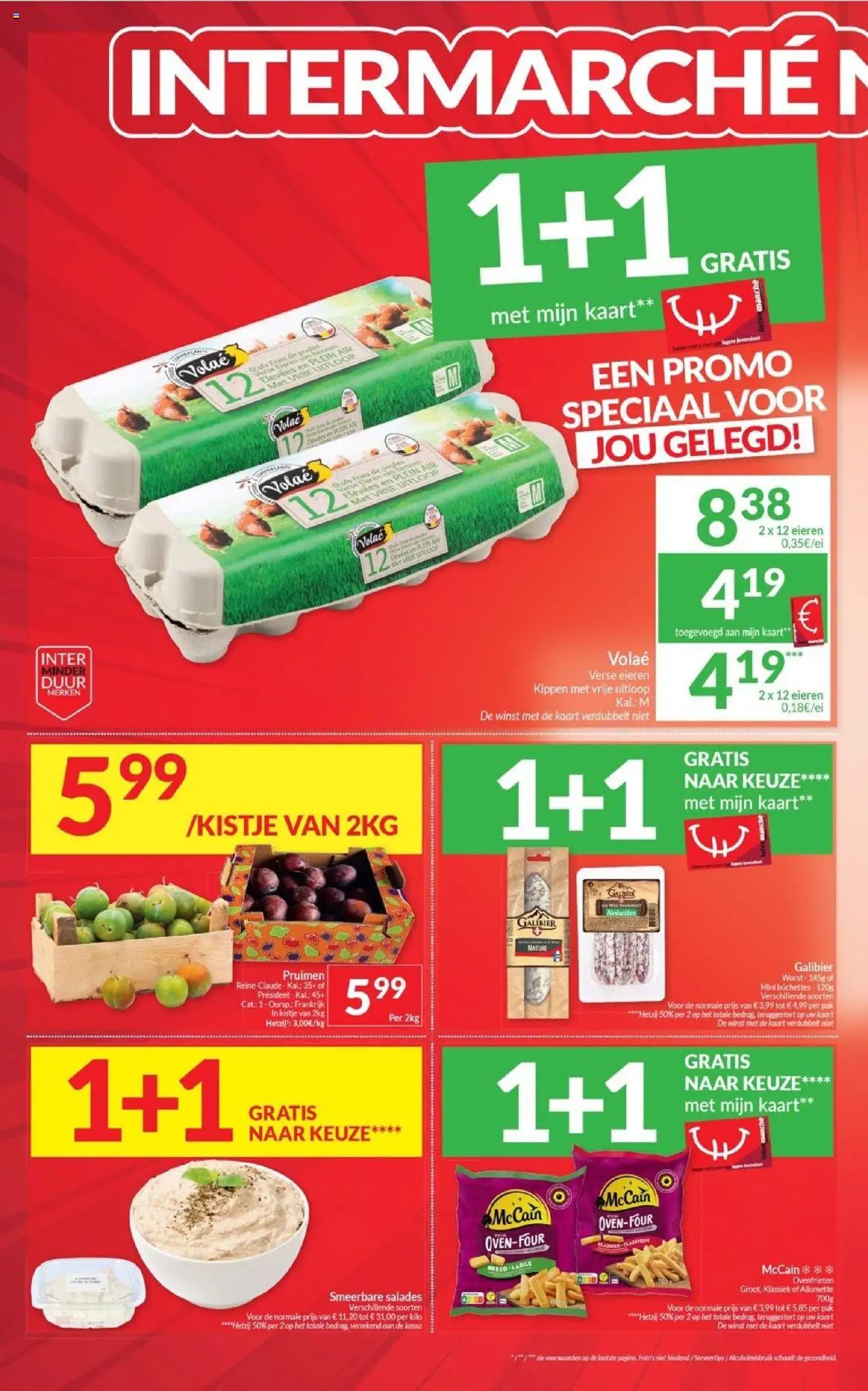  | Pagina: 2 | Producten: Salades, Worst, Kaart, Eieren