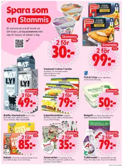 ICA Supermarket - erbjudanden - Förhandsvisning av reklamblad från butik ICA Supermarket aktuell från 01.12.2025 | Sida: 3 | Produkter: Såg, Galler, Havredryck, Servetter