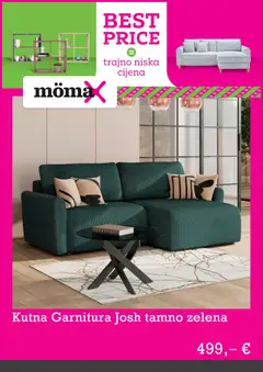 Mömax Katalog - Pregled kataloga iz trgovine Mömax, vrijedi od 13.04.2026 | Stranica: 5 | Proizvodi: Kutna garnitura