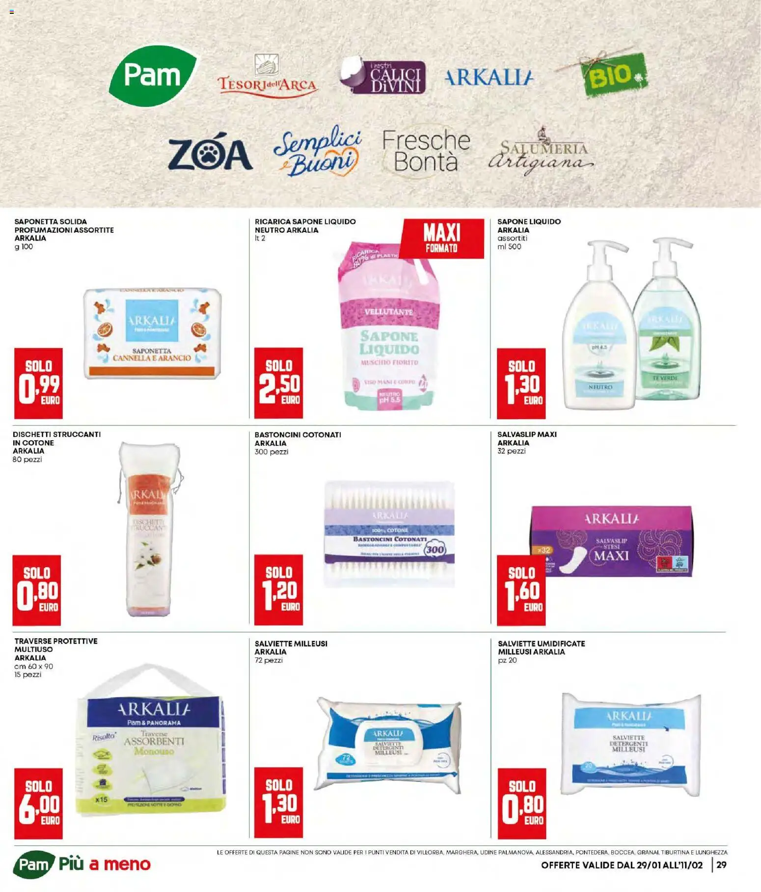 Volantino Panorama del 29.01.2026 | Pagina: 29 | Prodotti: Sapone, Dischetti struccanti, Saponetta