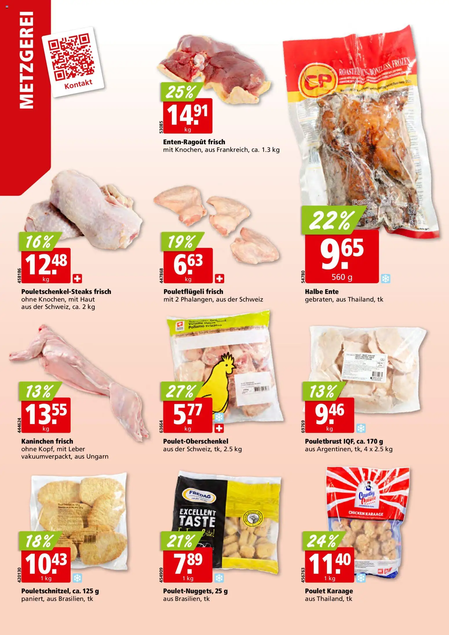 Aligro Aktionen Schlieren, Gossau SG, Frauenfeld, Rapperswil-Jona, Sargans, Bern, Brüttisellen, Pratteln, Emmen, Spreitenbach – gültig ab 03.11.2025 | Seite: 6 | Produkte: Pouletbrust