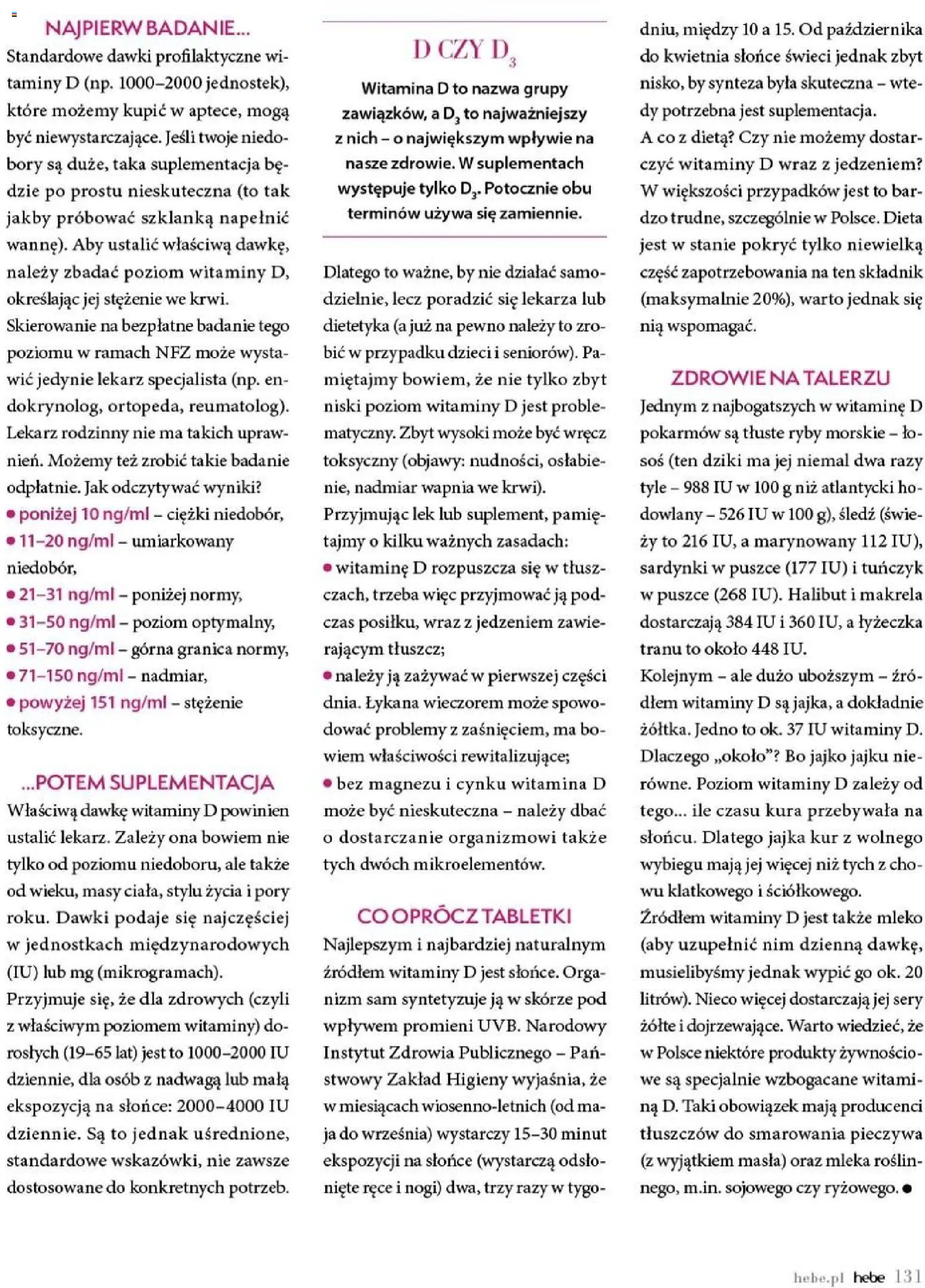 Hebe Gazetka - Magazyn od 01.01.2026 | Strona: 131