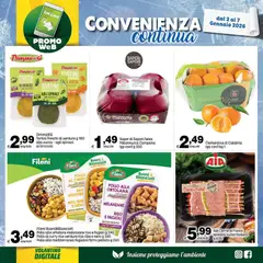 Anteprima del volantino Elite Supermercati Promo Web catalogo valido a partire dal 02.01.2026 | Pagina: 6 | Prodotti: Pollo, Melanzane, Fagiolini, Spiedini