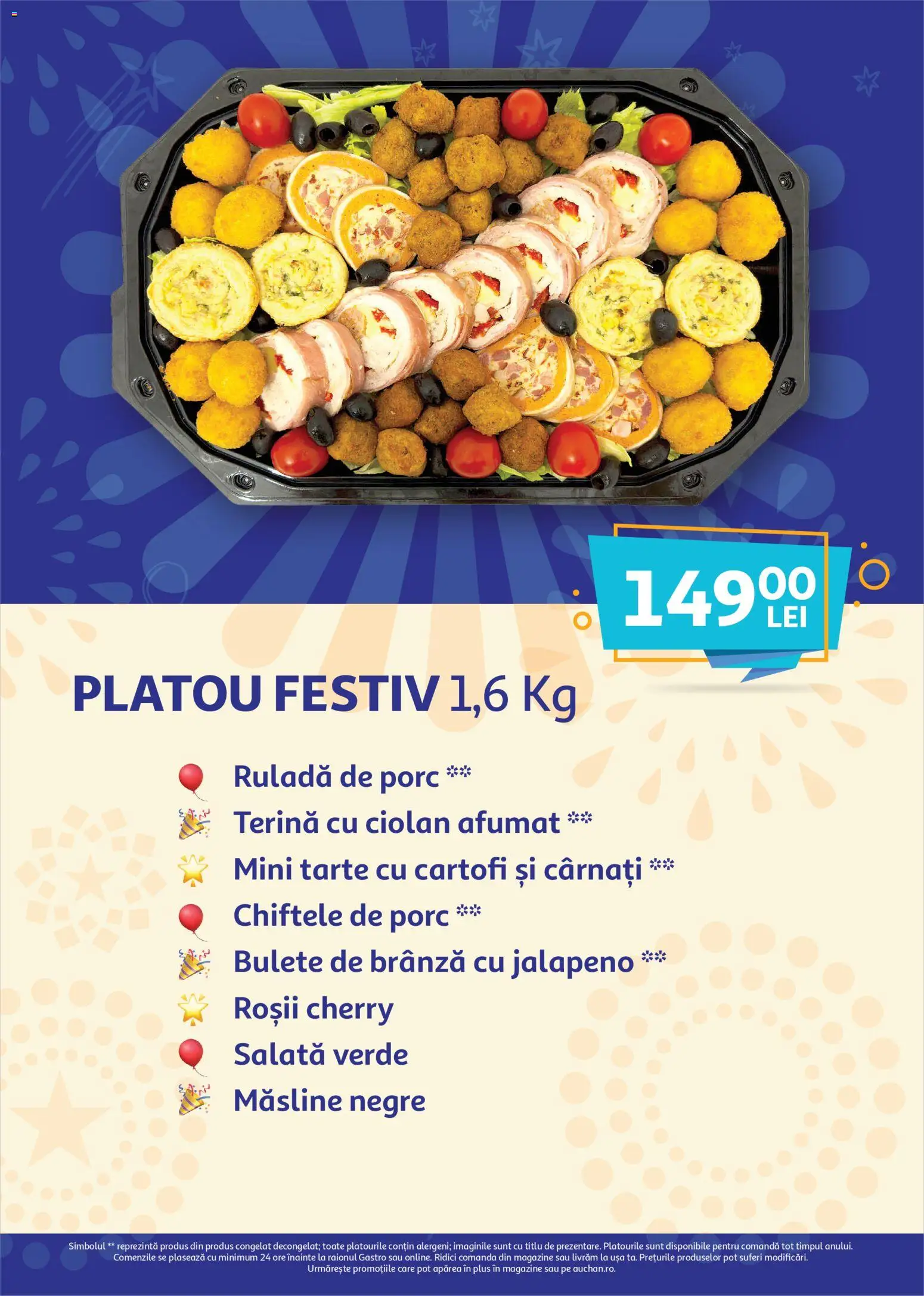 Noul catalog Auchan – valabil de la 26.11.2025 | Pagină: 5 | Produse: Brânză, Ușă, Salată, Chiftele