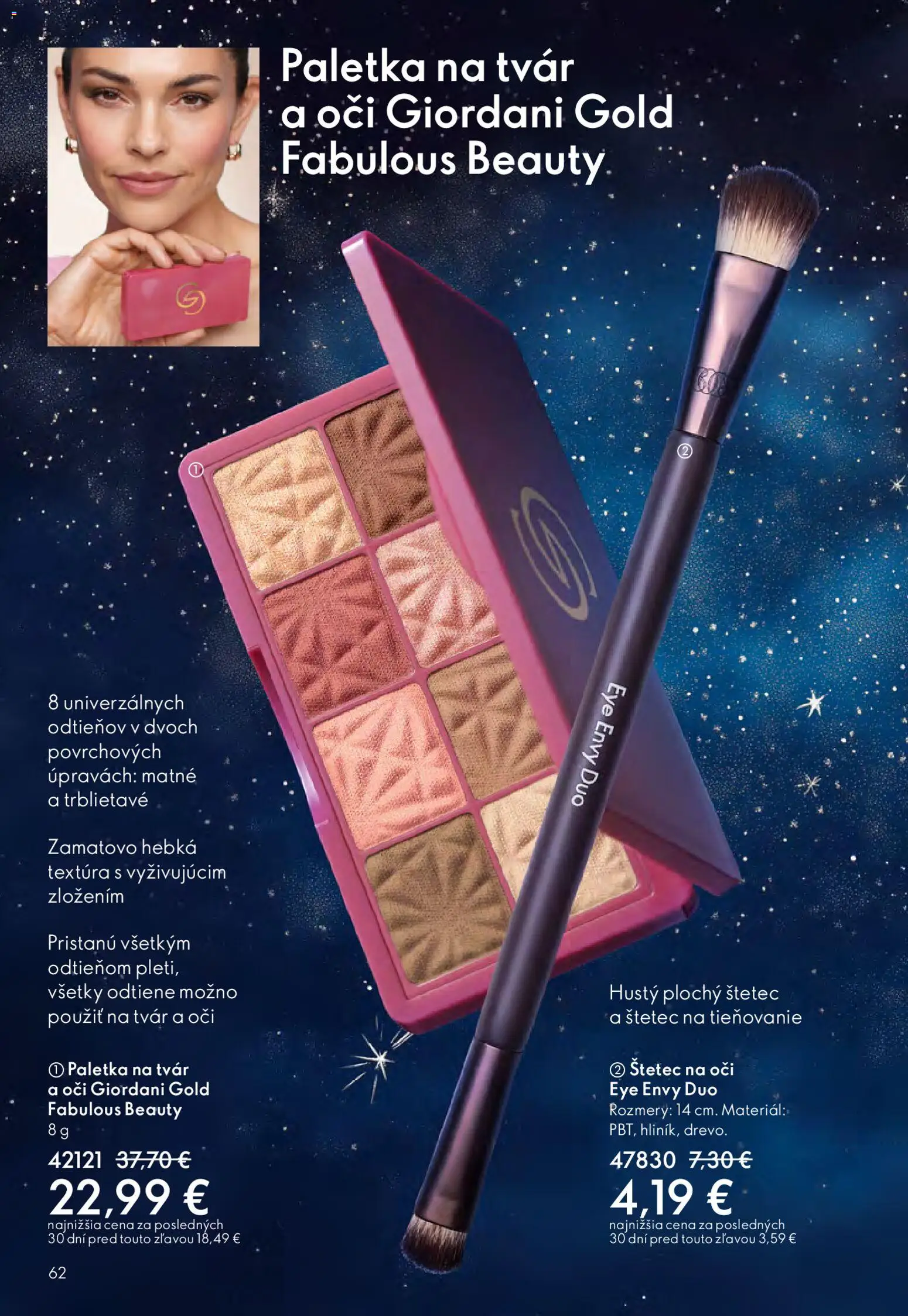 Nové Oriflame akcie – leták je platný od 03.12.2025 | Strana: 62 | Produkty: Štetec