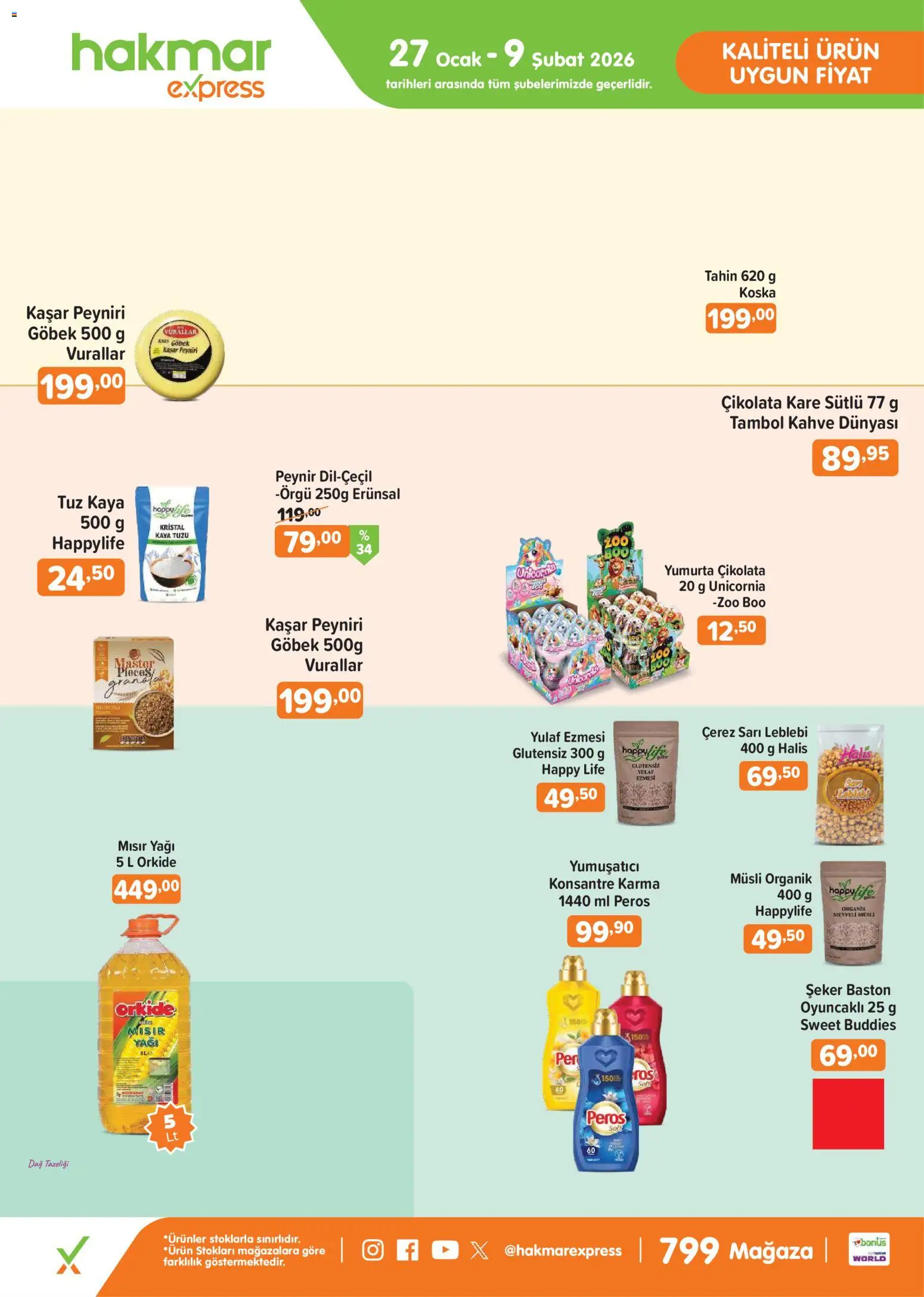 Hakmar Express Salı Aktüel Ürünler - 27.01.2026 tarihinden itibaren geçerlidir | Sayfa: 2 | Ürünler: Yumurta, Yumuşatıcı, Yulaf, Ocak