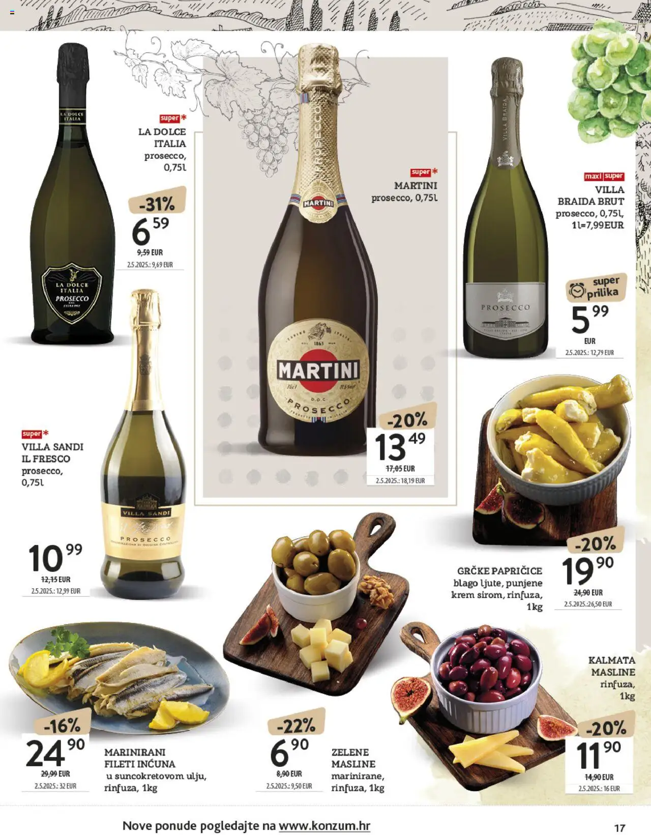 Konzum HR akciós ujság - amely érvényes a következő dátumtól: 13.10.2025 | Oldal: 17