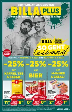 Billa Plus Flugblatt - Wien ab 04.09.2025 gültig