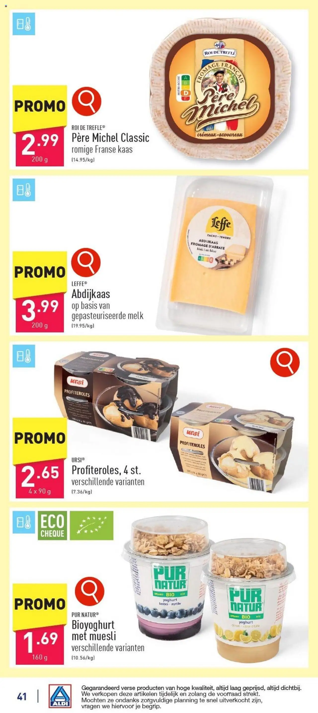  | Pagina: 41 | Producten: Muesli, Melk, Kaas, Yoghurt