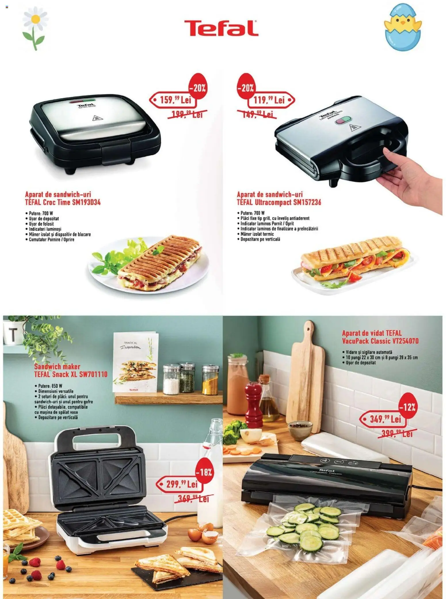 Noul catalog Carrefour – valabil de la 23.03.2026 | Pagină: 15 | Produse: Mașină De Spălat, Mașină De Spălat Vase, Mâner, Gofre