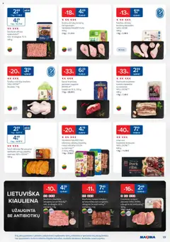 MAXIMA leidinys│galioja nuo 08.07.2025 | Puslapis: 19 | Prekių: Vištienos, Kiaulienos, Viščiukas, Kiauliena