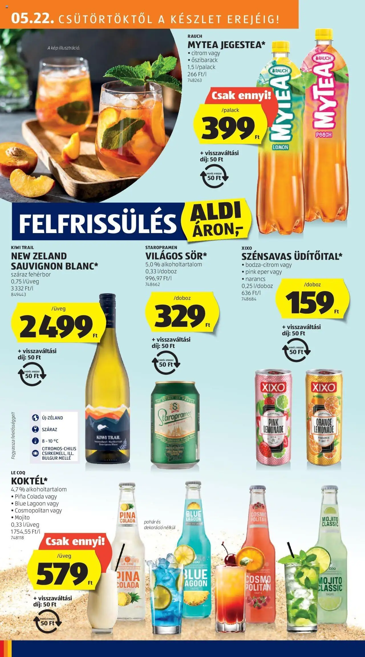 Aldi akciós ujság - amely érvényes a következő dátumtól: 29.05.2025 | Oldal: 14 | Termékek: Őszibarack, Bulgur, Narancs, Kiwi