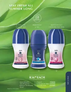 Justine specials catalogue – valid from 01.11.2025 | Page: 86 | Products: Bath, Antiperspirant