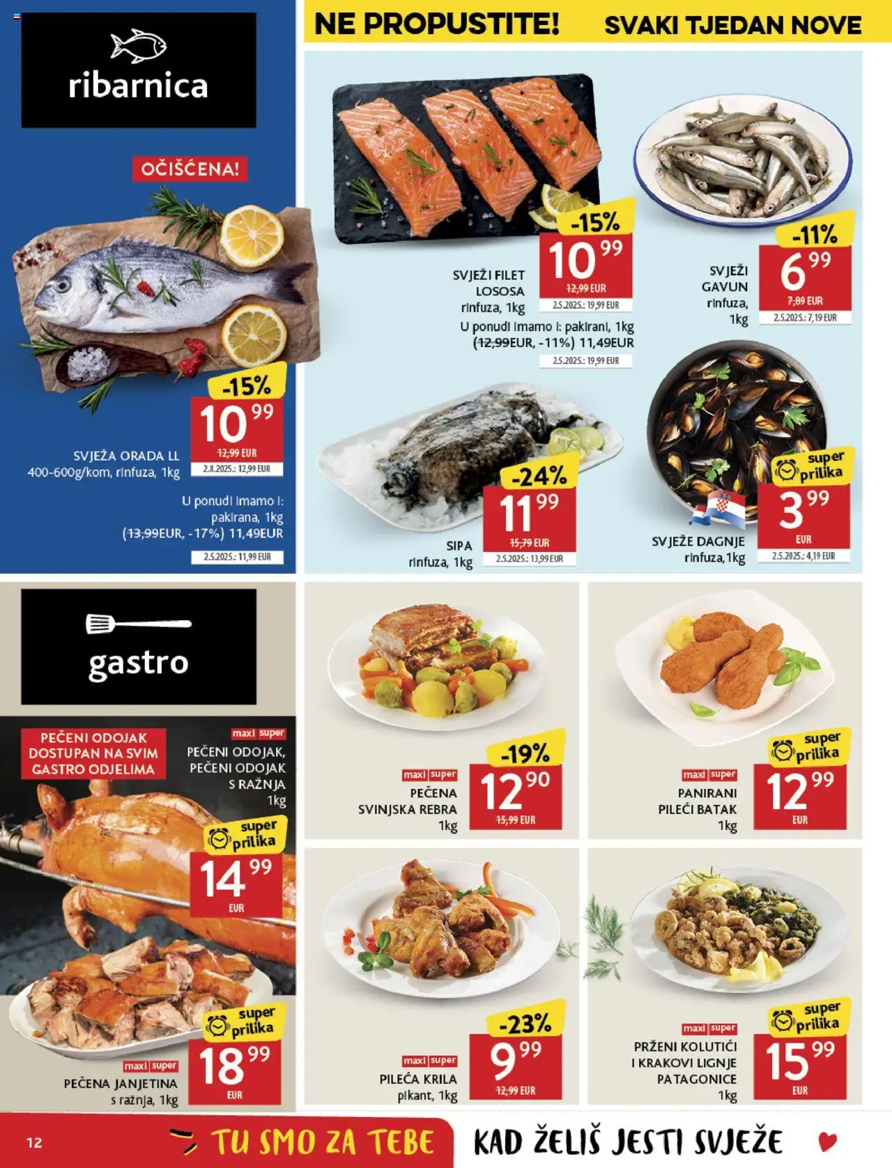Konzum HR akciós ujság - amely érvényes a következő dátumtól: 13.08.2025 | Oldal: 12