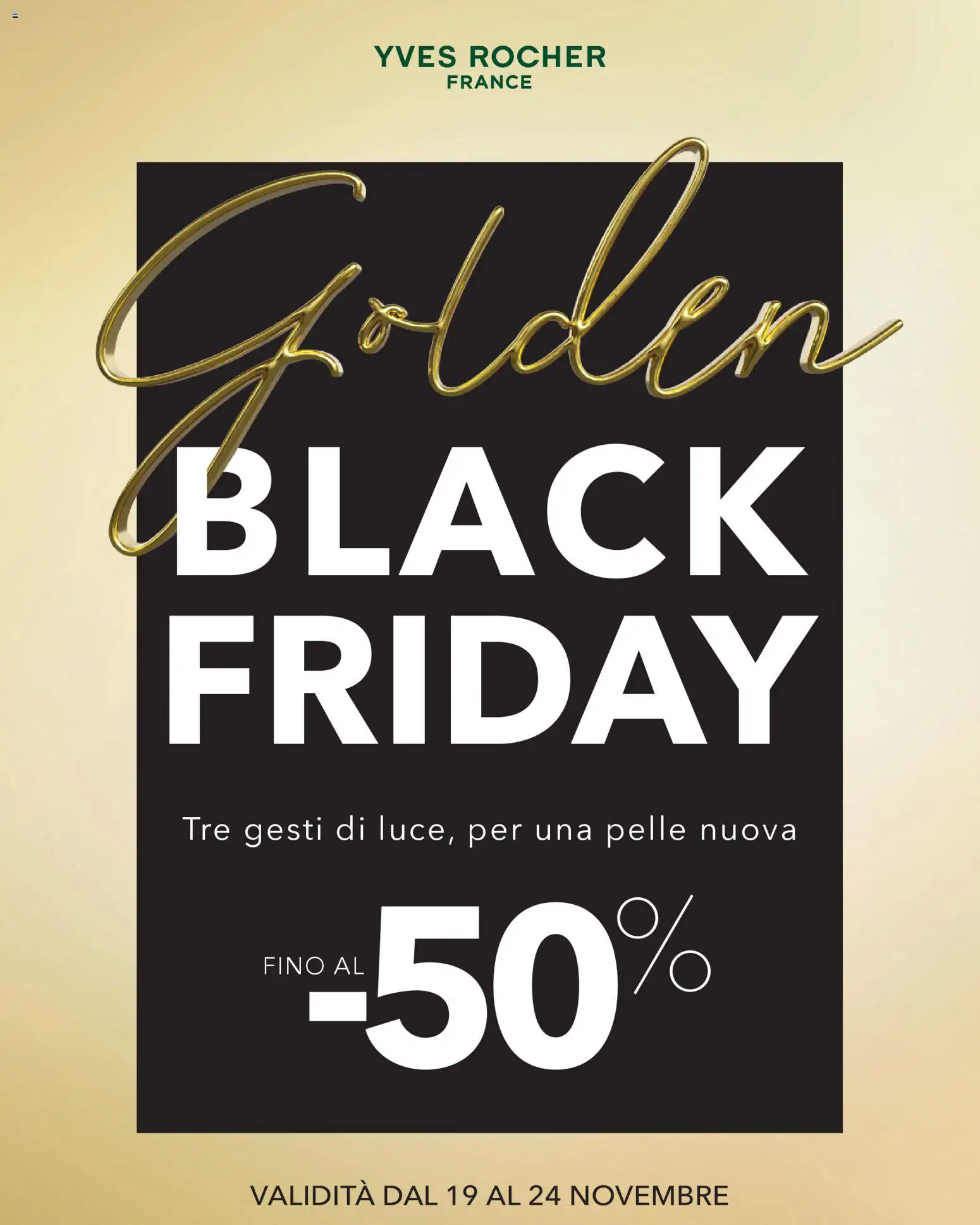 Volantino Yves Rocher del 19.11.2025 | Pagina: 1