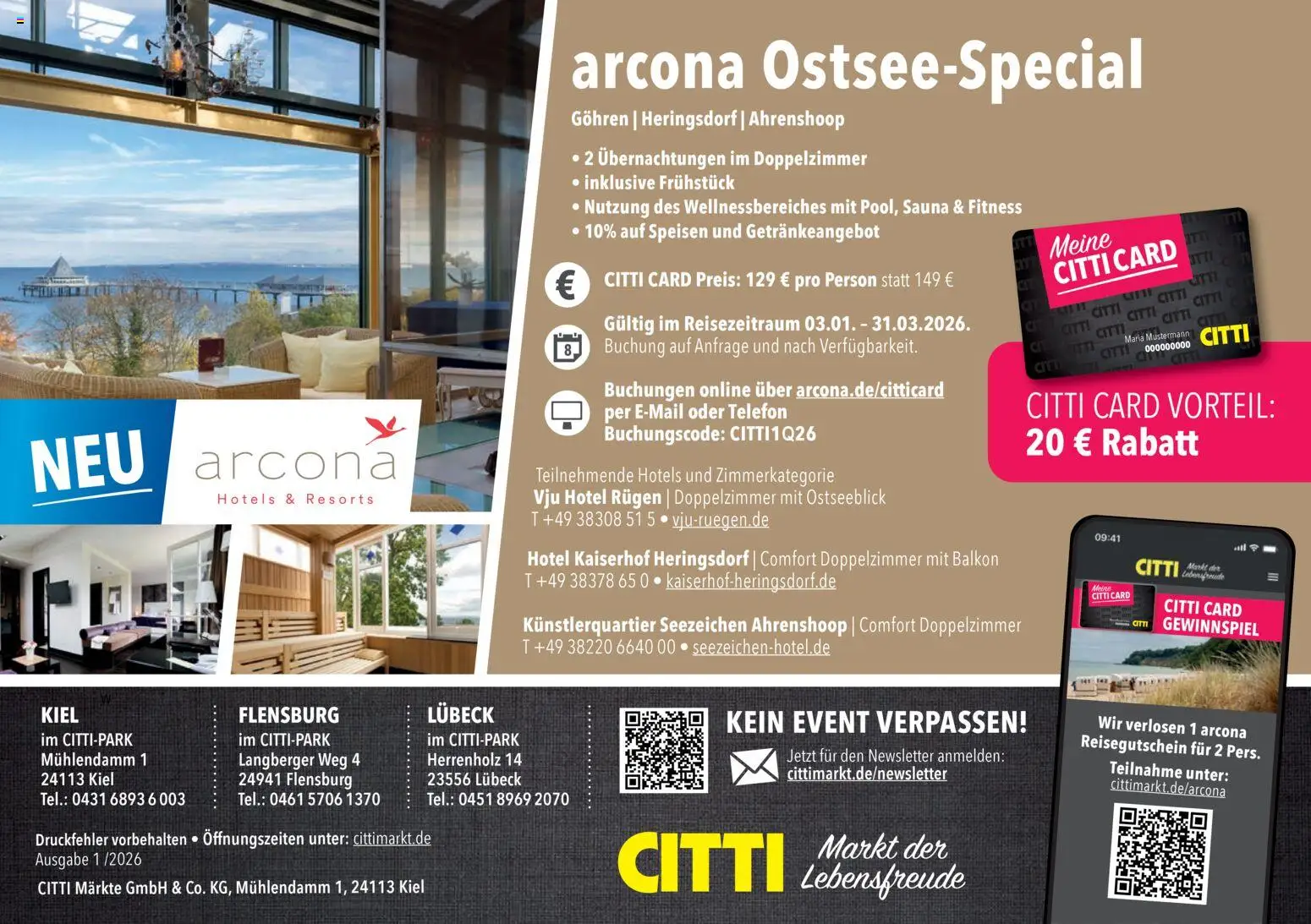 CITTI Markt - Vorteilsheft – gültig ab 01.01.2026 | Seite: 24 | Produkte: Telefon