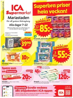 ICA Supermarket - Helsingborg - Förhandsvisning av reklamblad från butik ICA Supermarket aktuell från 23.02.2026
