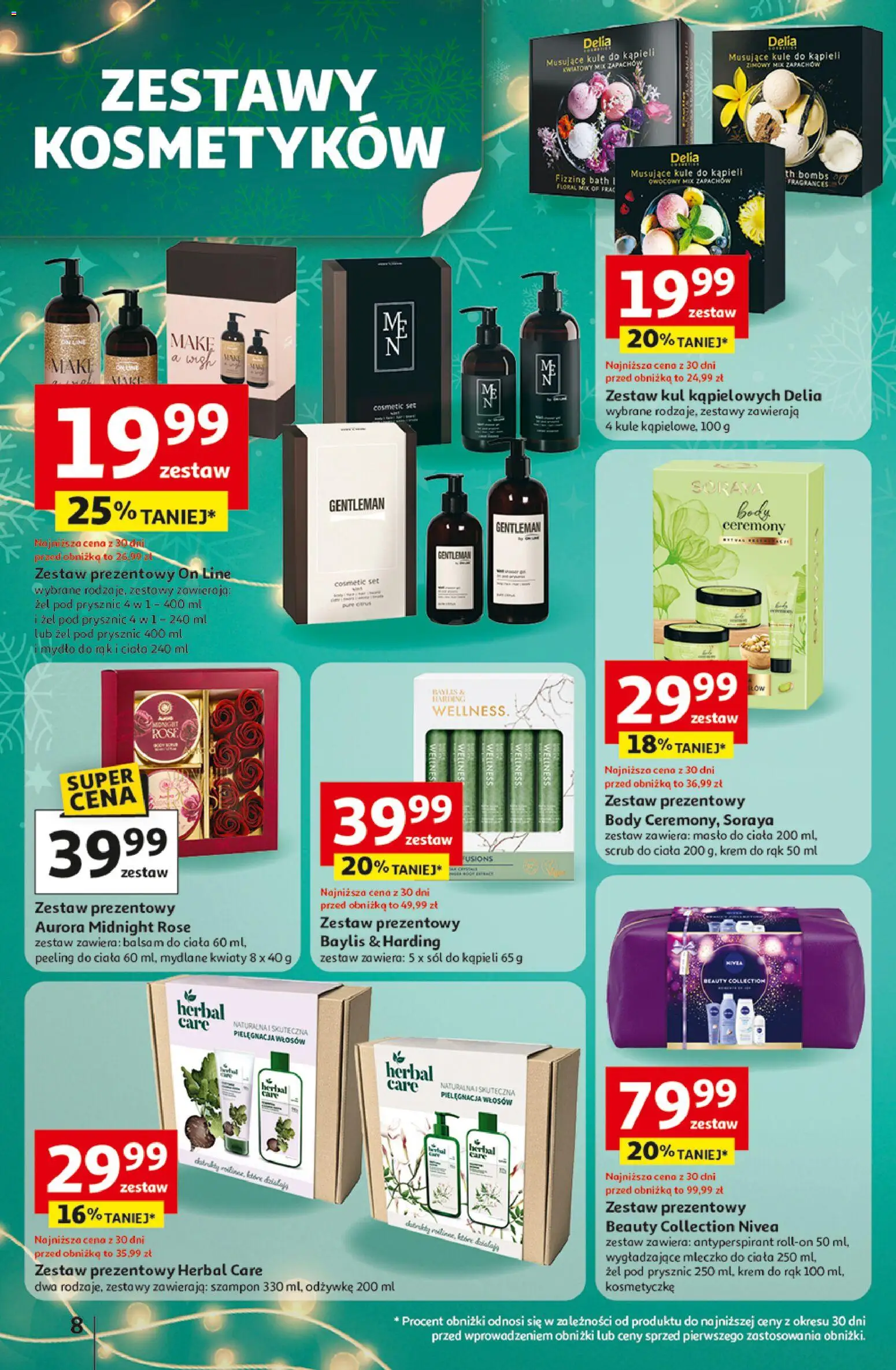 Auchan Black Friday od 06.11.2025 | Strona: 8 | Produkty: Mydło, Żel pod prysznic, Kwiaty, Sól