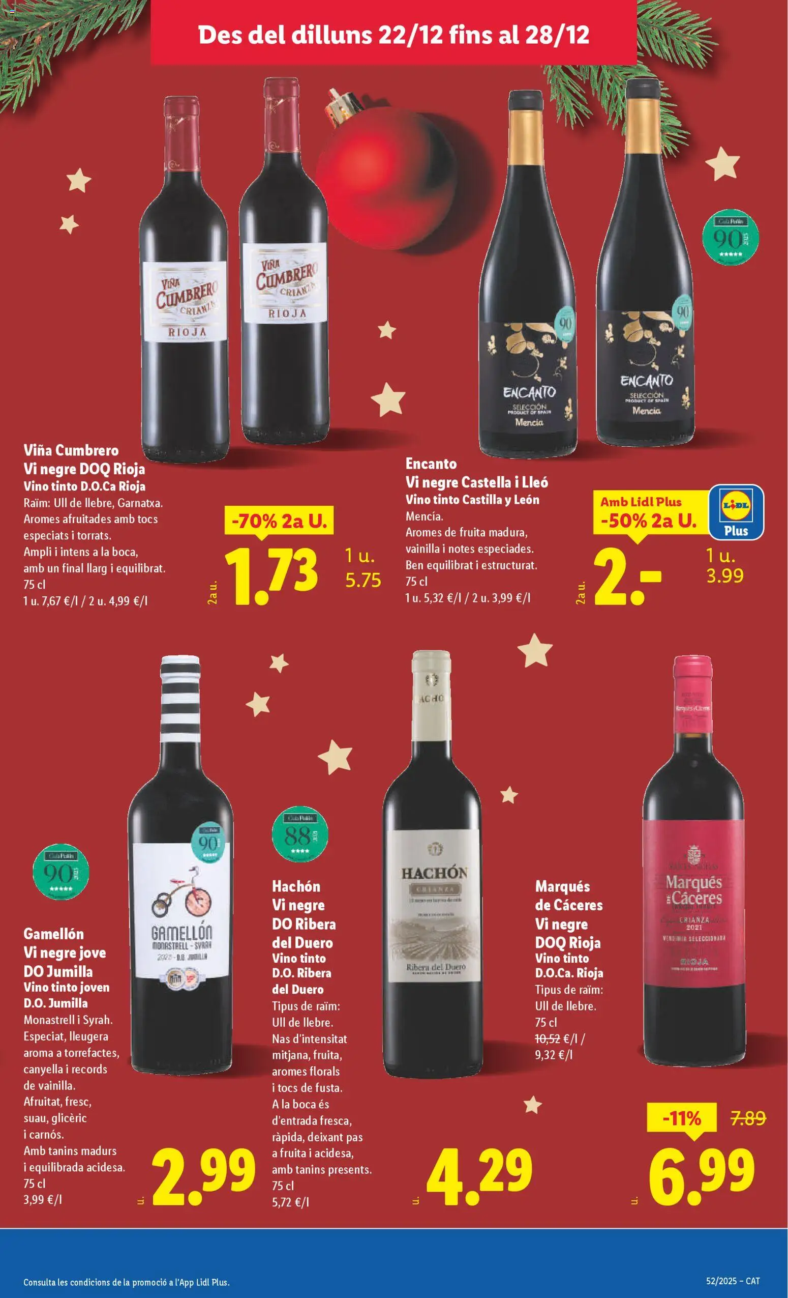 Lidl folleto │ válido desde el 22.12.2025 | Página: 27 | Productos: Vino