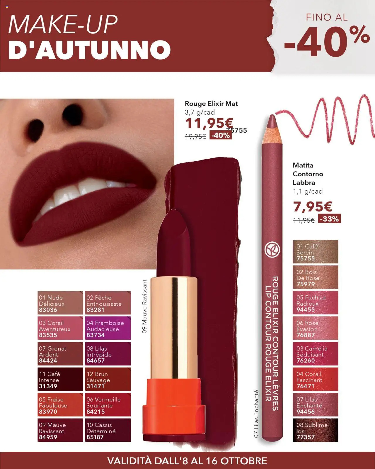 Volantino Yves Rocher del 08.10.2025 | Pagina: 9