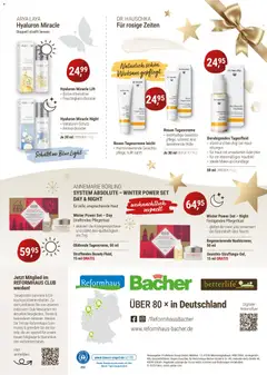 Reformhaus Bacher Prospekt 	 ab 01.12.2025 gültig | Seite: 10 | Produkte: Hülle, Tagescreme