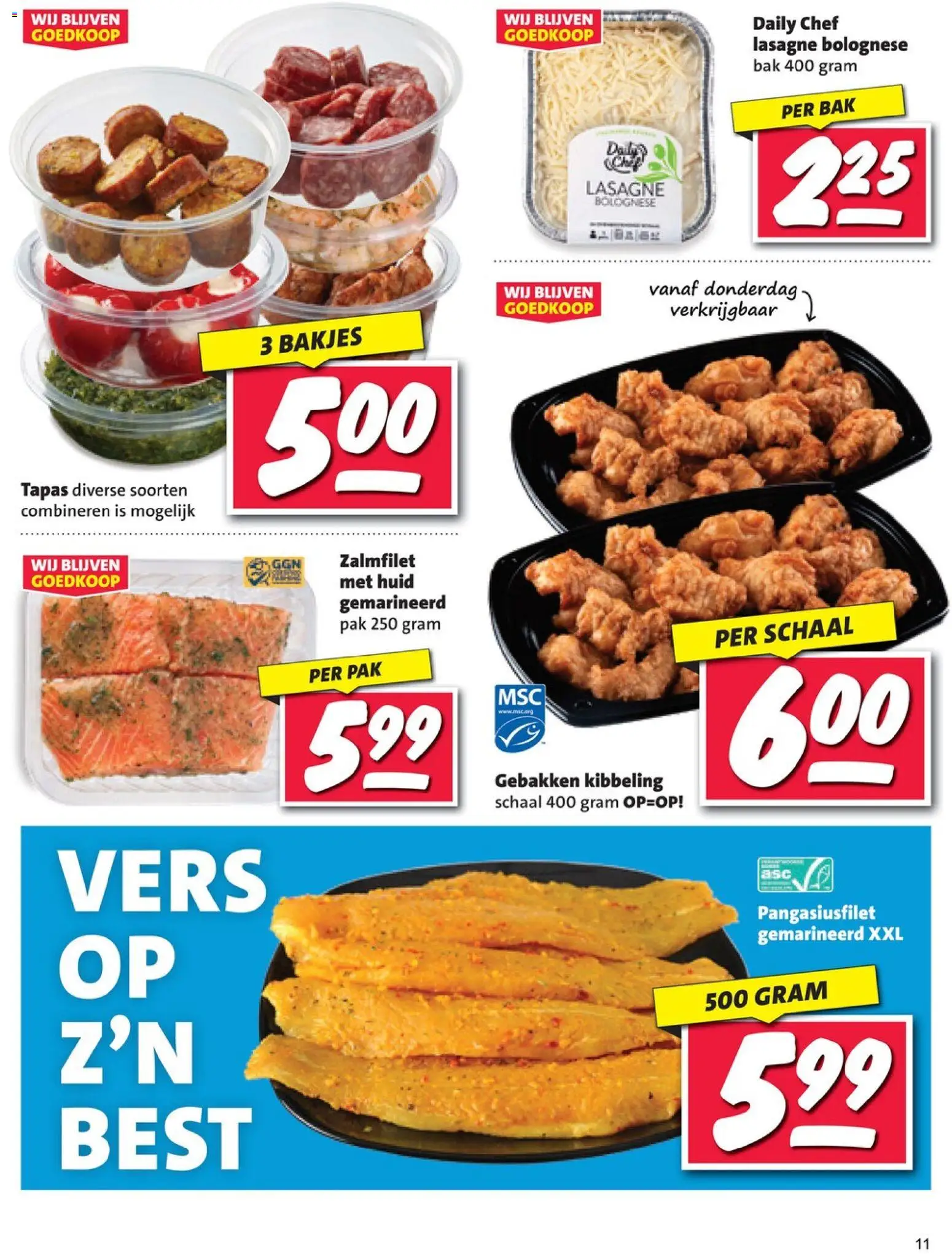 {H1} | Pagina: 11 | Producten: Schaal, Lasagne