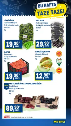 Metro Katalog - 21.08.2025 tarihinden itibaren geçerlidir | Sayfa: 3