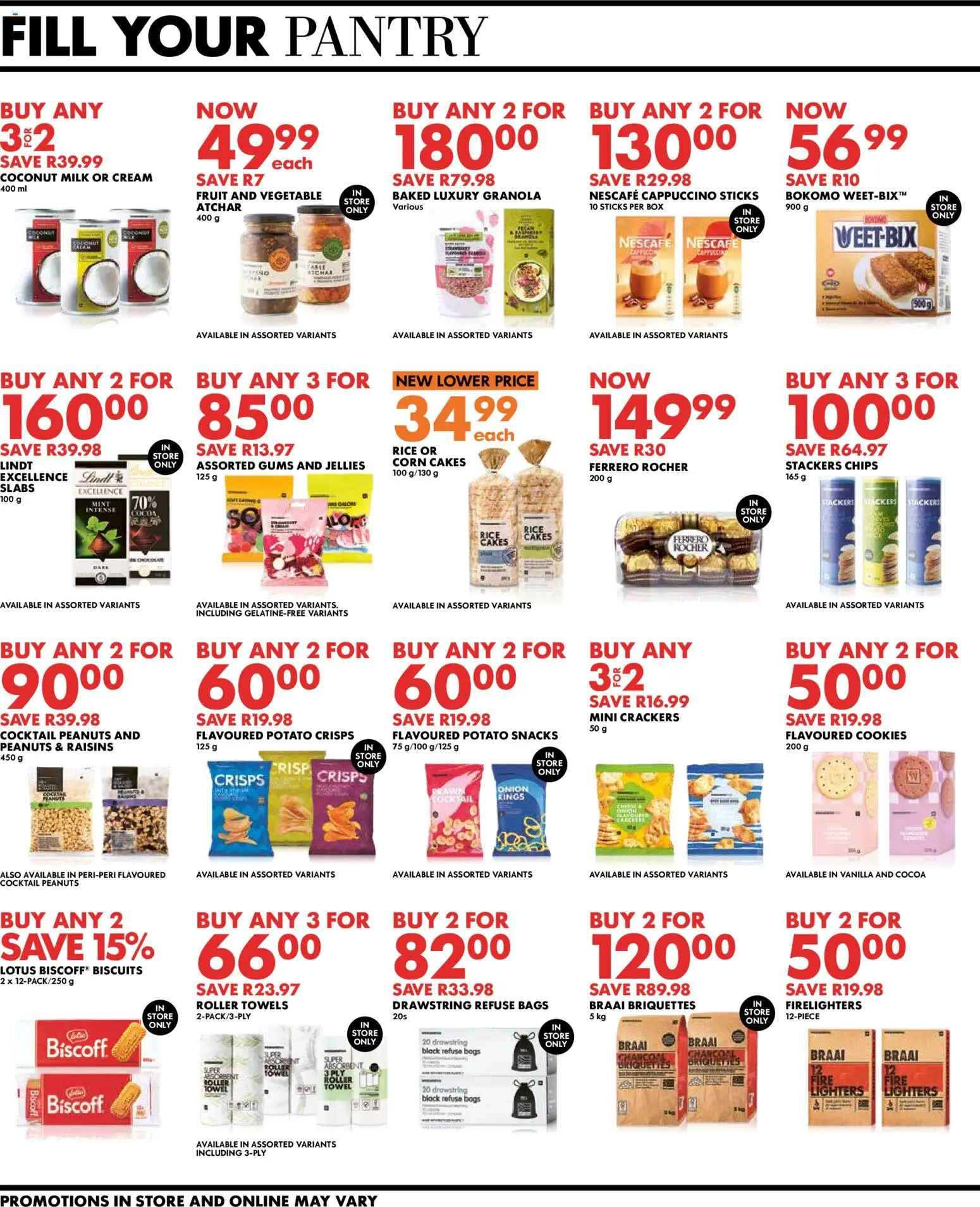 New Woolworths catalogue – valid from 20.04.2026 | Page: 10 | Products: Towel, Cream, Cookies, Raisins